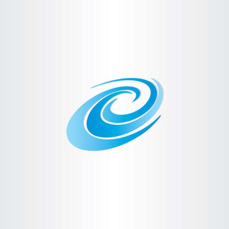 blue water wave vector design elementの写真素材