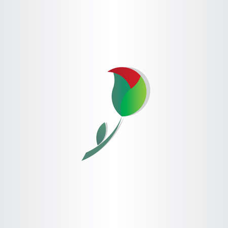 unfolding rose vector symbol designの写真素材
