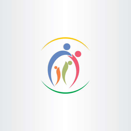 family love vector icon designの写真素材