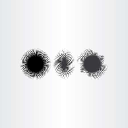 black smudge background design elements set pointのイラスト素材