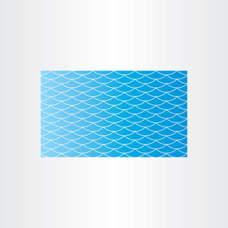 blue water wave background seamless card designのイラスト素材