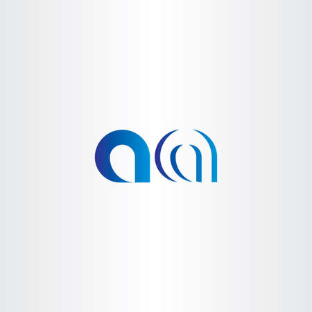 blue letter a vector element icon shapeのイラスト素材