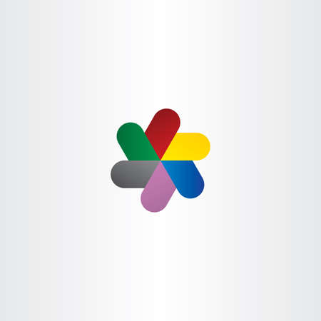 abstract business technology icon vector designのイラスト素材