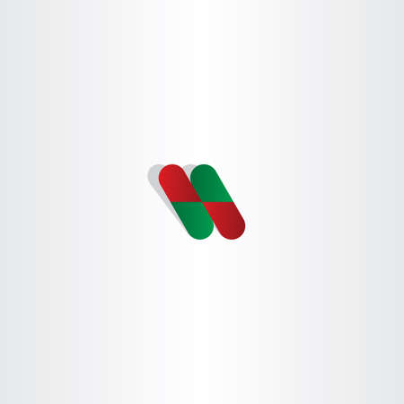 capsule pill pharmacy vector icon element symbolのイラスト素材