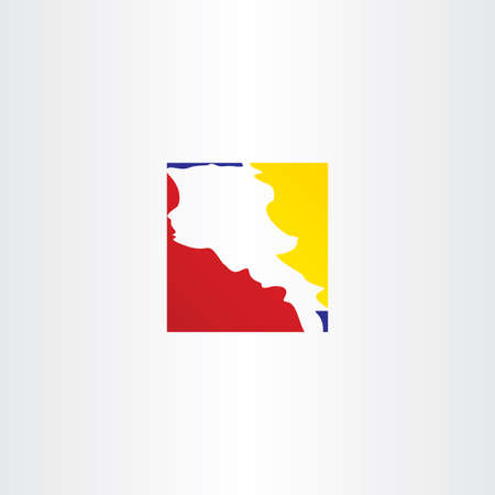 logo armenia map vector icon designのイラスト素材