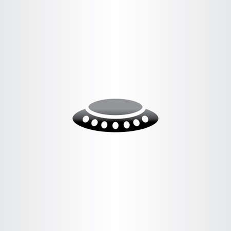 alien ufo icon vector symbolのイラスト素材