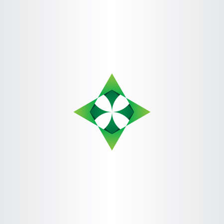 green arrows up down left right vector logoのイラスト素材