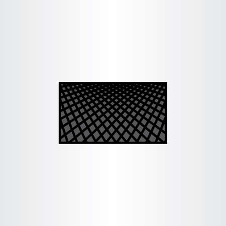 halftone background black business card vectorのイラスト素材