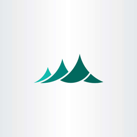 mountain vector symbol logo element sign emblemのイラスト素材
