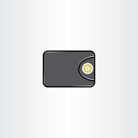 money wallet icon symbol element designのイラスト素材