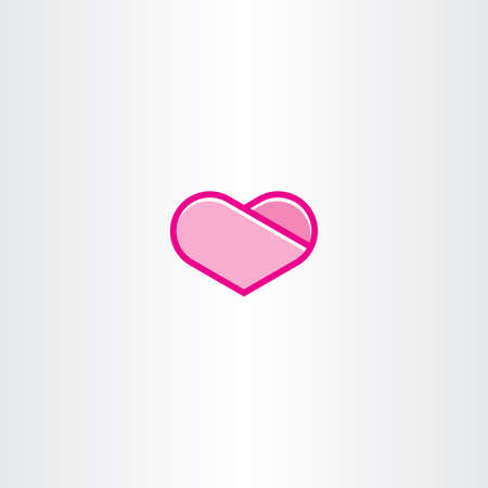 heart clipart illustration vectorのイラスト素材