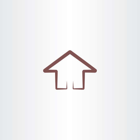 house symbol design element signのイラスト素材