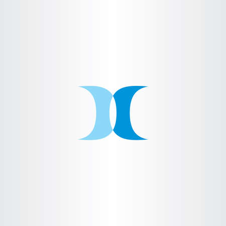 x letter illustration logotype logo vector symbolのイラスト素材