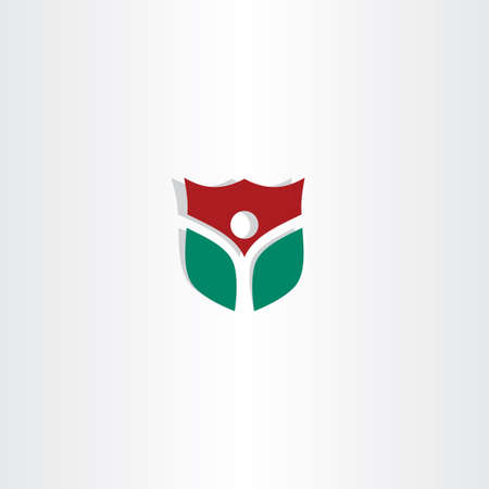 security man shield vector logoのイラスト素材