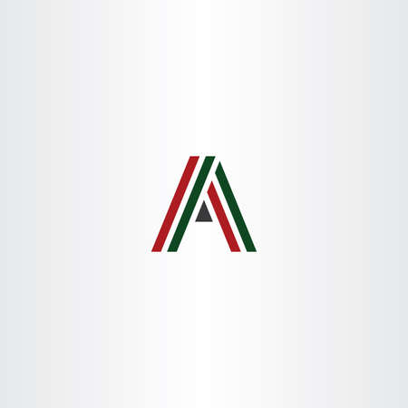 a font letter abc icon vector designのイラスト素材