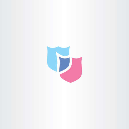 shield logo vector clip art icon designのイラスト素材