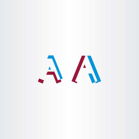 a logo logotype letter icon design vectorのイラスト素材