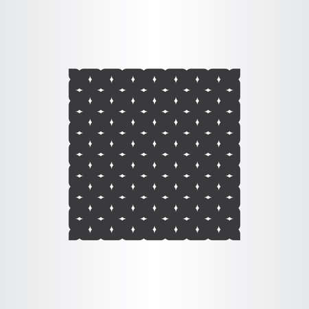 abstract black pattern vector geometric backgroundのイラスト素材