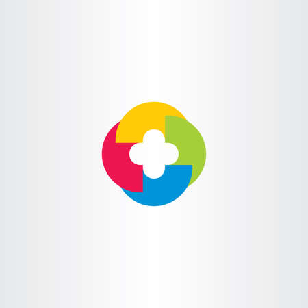 Tech logo symbol element abstract designのイラスト素材