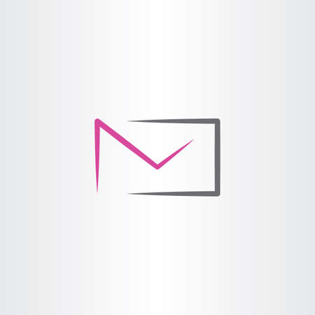 Envelope icon logo vector symbolのイラスト素材