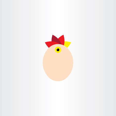 Chicken egg vector element icon symbolのイラスト素材