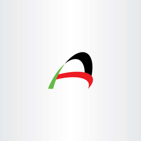 A logo letter sign logotype vectorのイラスト素材