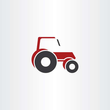 tractor icon vector element symbol designのイラスト素材