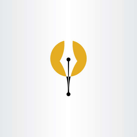 ink pen vector symbol icon sign designのイラスト素材