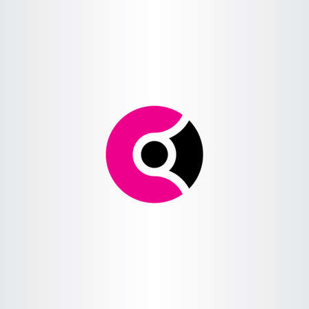 letter co c and o icon logotypeのイラスト素材