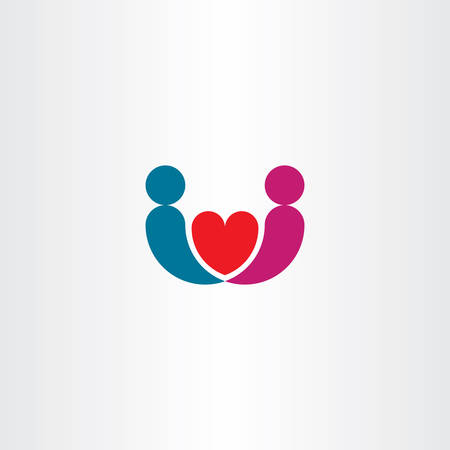 man and woman marriage vector loveのイラスト素材