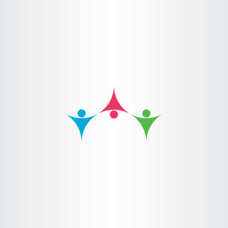 kindergarten happy kids play iconのイラスト素材