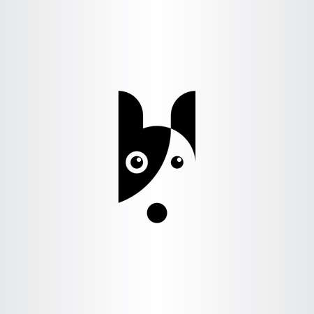 dog vector symbol icon clip art vectorのイラスト素材