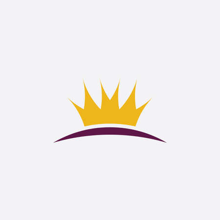 crown icon clipart symbol design elementのイラスト素材
