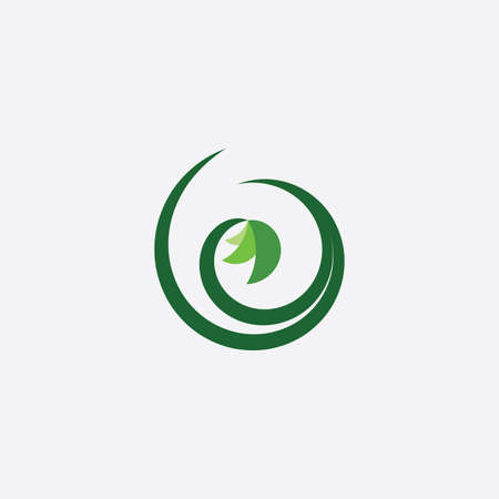natural bio plant organic icon greenのイラスト素材