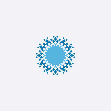 snowflake vector element symbol icon designのイラスト素材