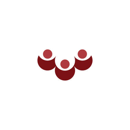 business people team icon vectorのイラスト素材