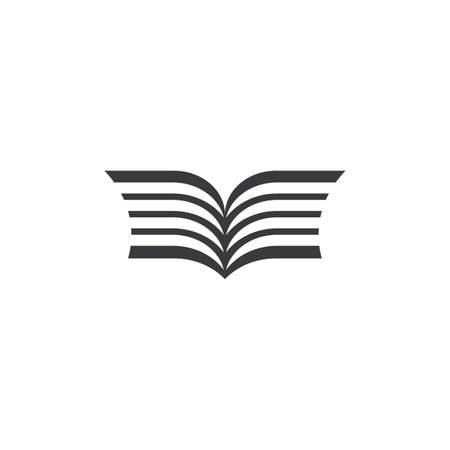 book symbol vector sign design elementのイラスト素材