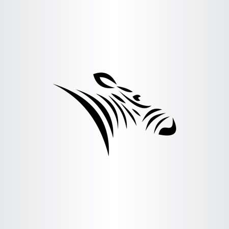 zebra vector symbol element icon designのイラスト素材