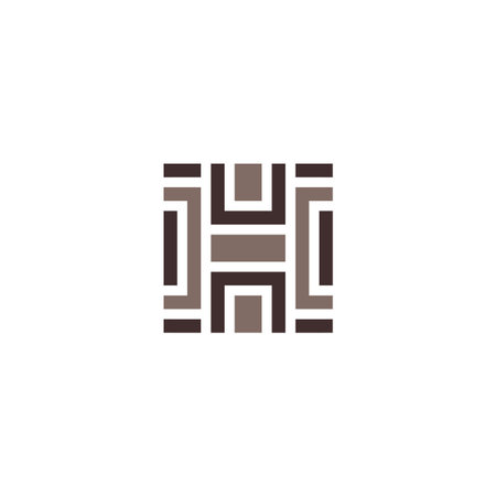 tile labyrinth puzzle icon vector designのイラスト素材