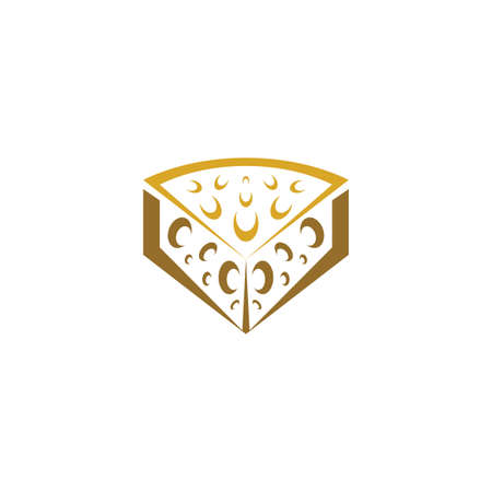 cheese symbol icon vectorのイラスト素材
