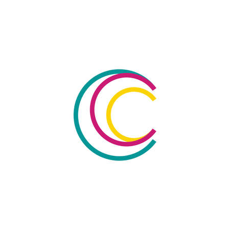 vector letter c icon symbol signのイラスト素材