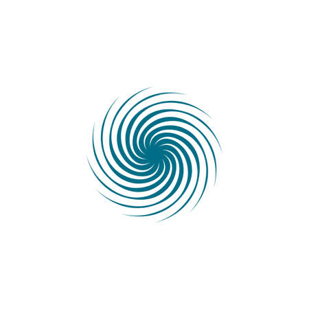 spiral circle water swirl vector designのイラスト素材