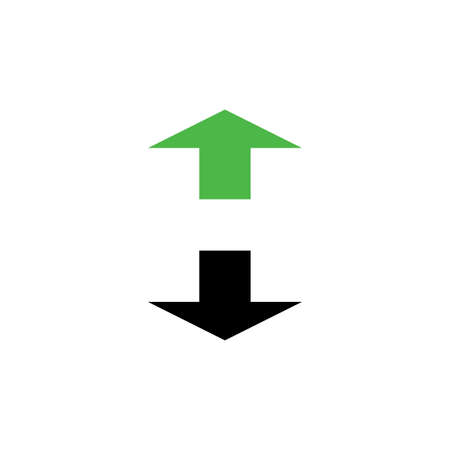 arrows letter h logo vector design elementのイラスト素材