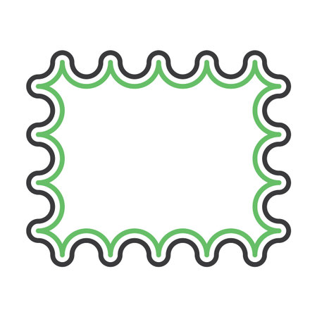 vector abstract geometric decorative line frame background
