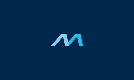 M wave style minimal two shadesのイラスト素材