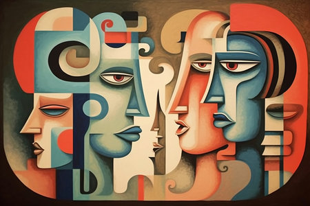 Abstract Personalities: Diverse Concepts Generative AIの素材