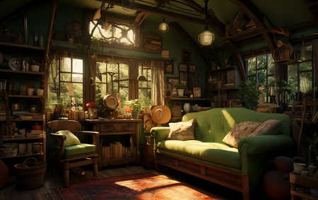 Home of Tomorrow Futuristic House Interior Designの素材