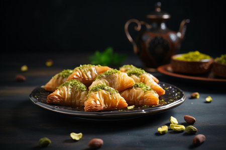 Savor the Flavors Oriental Arabic Sweet Treatsの素材