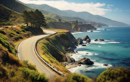 Scenic Coastal Highway Journeyの素材