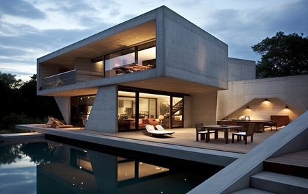 Exploring Contemporary Concrete Homesの素材